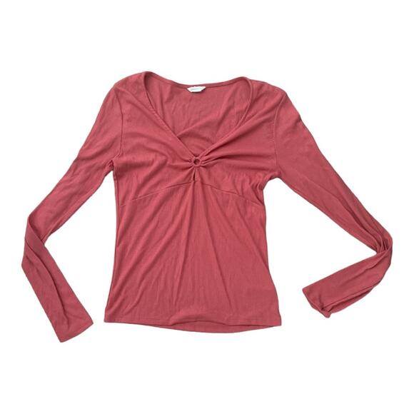 Aeropostale mauve long sleeve Bella Sean top womens size large - Picture 1 of 6